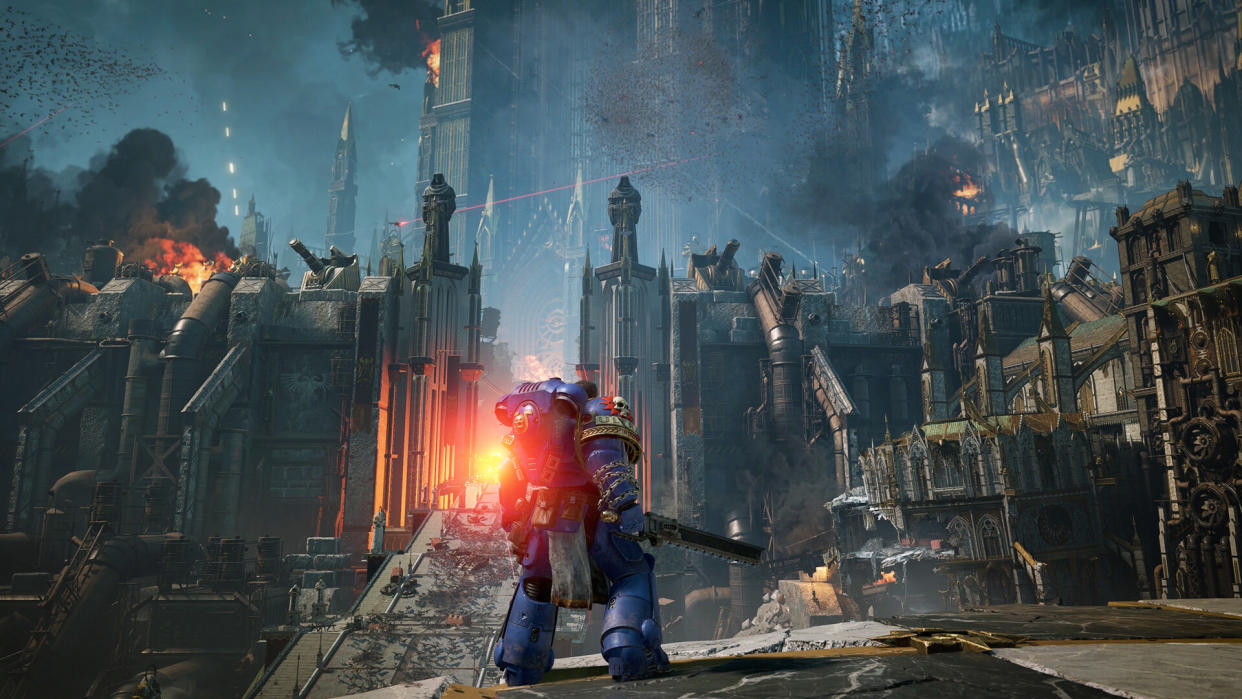  Warhammer 40K: Space Marine 2 hero image. 