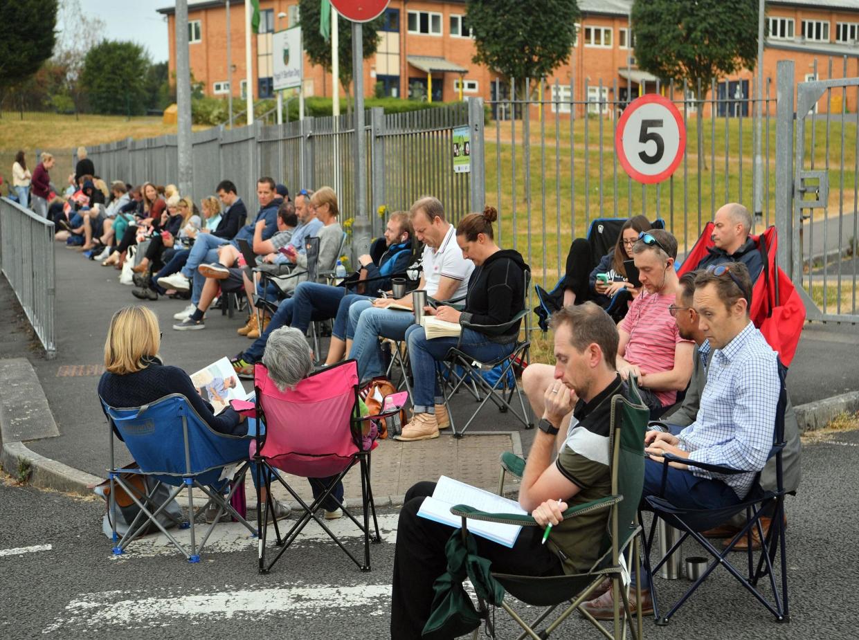 Parents queued outside a primary school in Wales to secure a breakfast club place: Media Wales