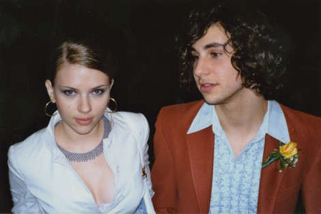 Scarlett Johansson and Jack Antonoff at their high school prom in 2002 at Professional Children's School.