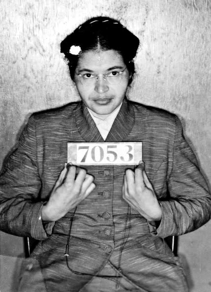 Rosa Parks booking photo