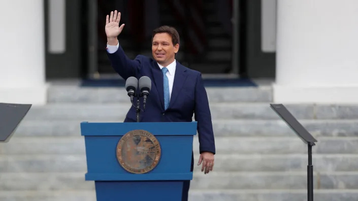 Republican Florida Gov. Ron DeSantis