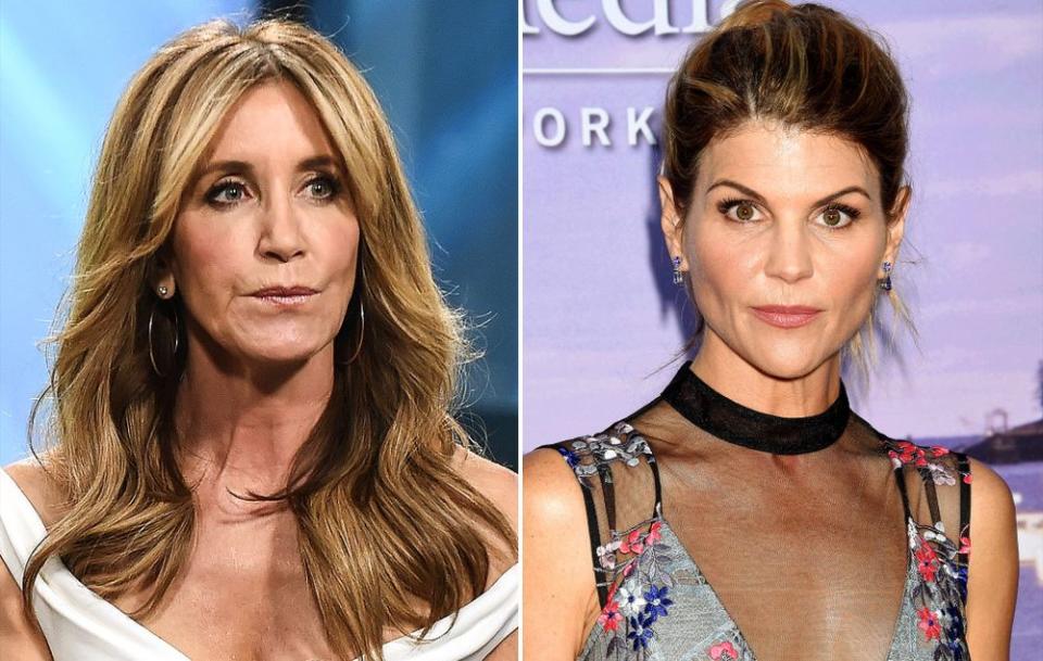 Felicity Huffman and Lori Loughlin