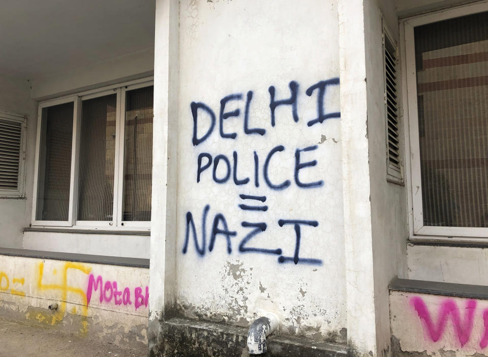 India Citizenship Law Graffiti Photo Gallery