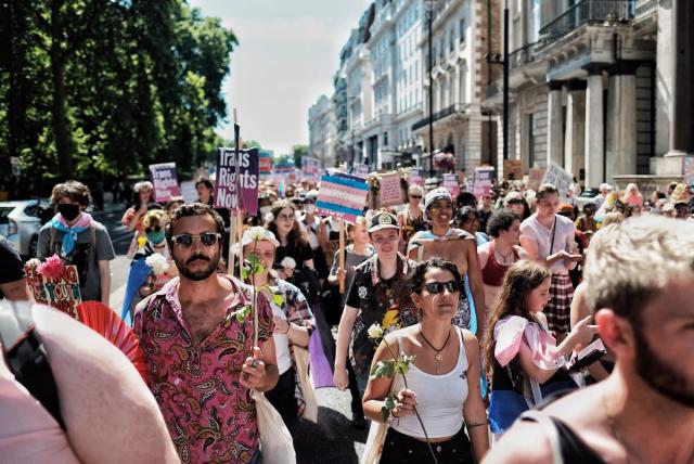 It's about sharing knowledge, pain, joy': meet the people marching in  London's Trans Pride