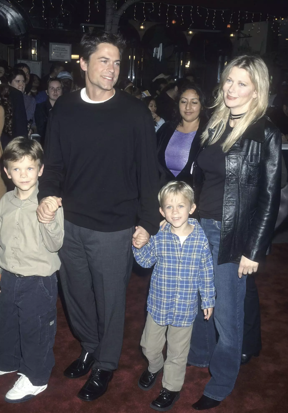 rob lowe wife sheryl berkoff marriage kids