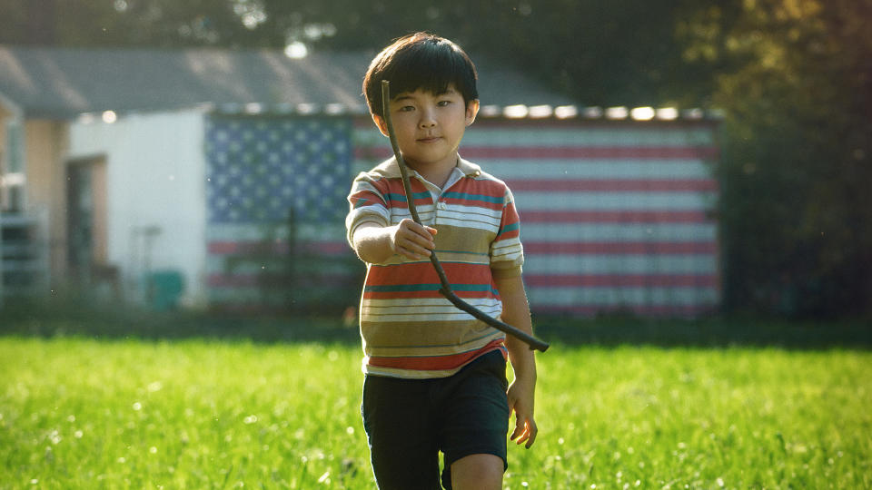 Korean-American filmmaker Lee Isaac Chung has mined his own upbringing for this tale of a Korean family settling on an Arkansas farm. Awards attention is everywhere, so this is a film we'll be hearing plenty about in the coming months. (Credit: Altitude)