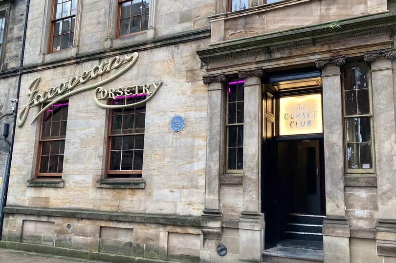 Corset Club is opening at the Jacobean Corsetry building in the Merchant City