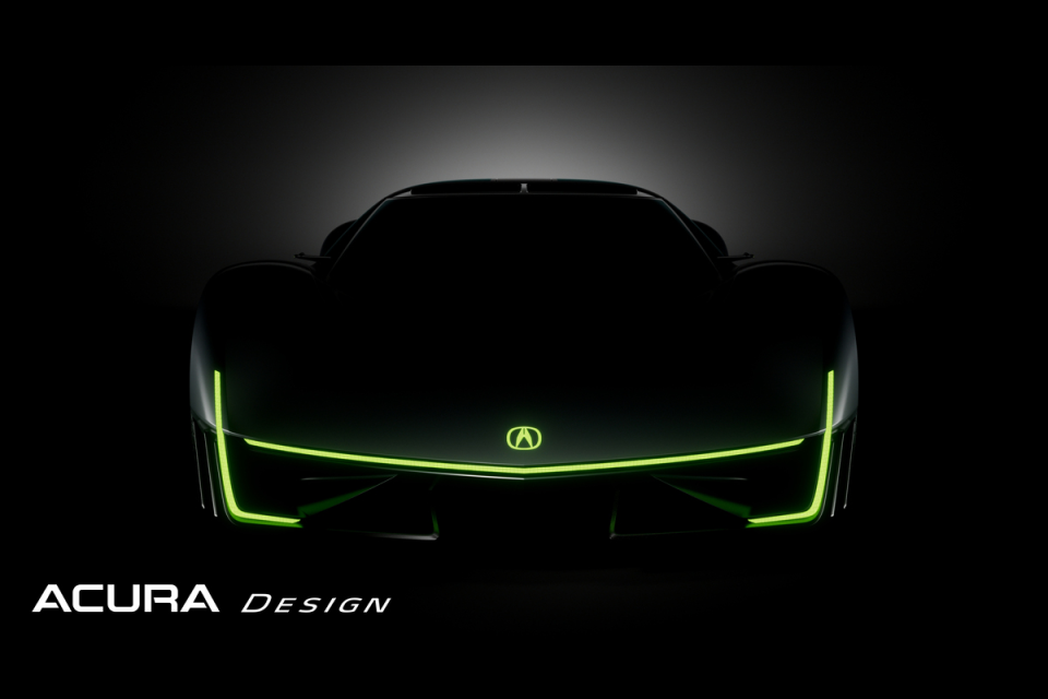 去年Acura在Monterey Auto Week活動展出Electric Vision概念車。