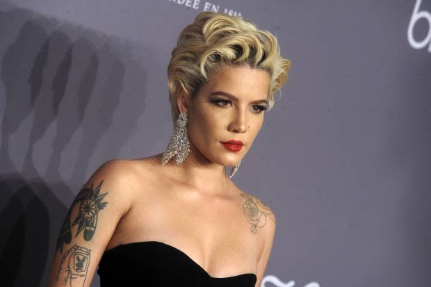 <p>IMAGO / Future Image</p><p>Singer/songwriter Halsey frequently creates paintings while onstage performing her music. She even auctioned several of her pieces off in 2022 to benefit the National Network of Abortions.</p>