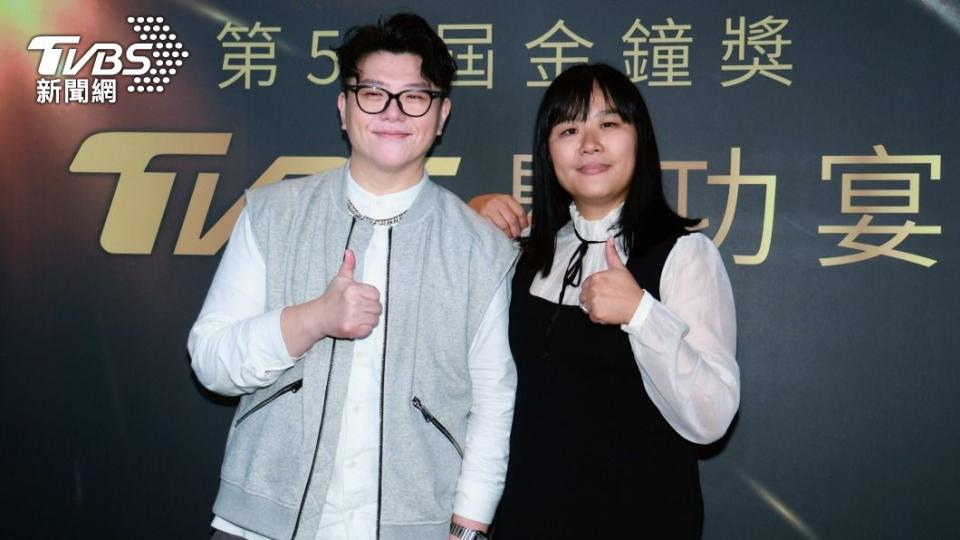 TVBS娛樂事業部副總監趙君璐（左）、製作人葉佩容出席《來吧！營業中》慶功宴。（圖／趙世平攝）