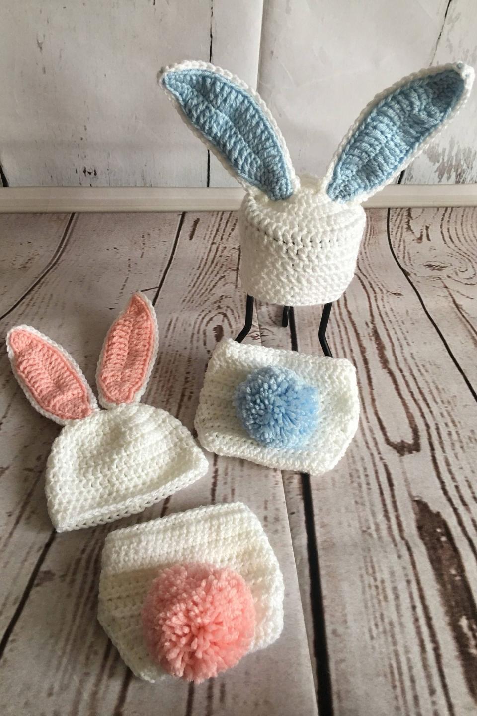 Knit Baby Bunny Costume