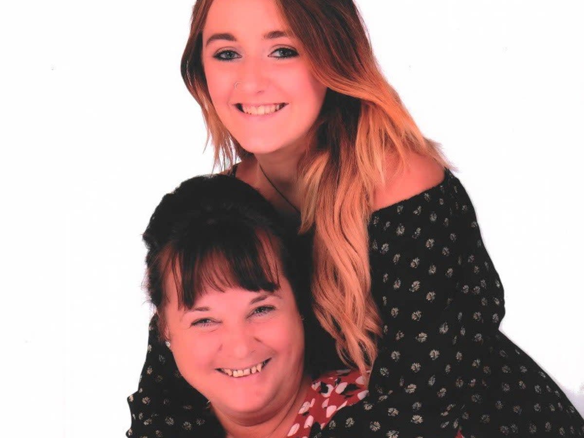 Michelle Hodgkinson, pictured with her daughter  (Greater Manchester Police)