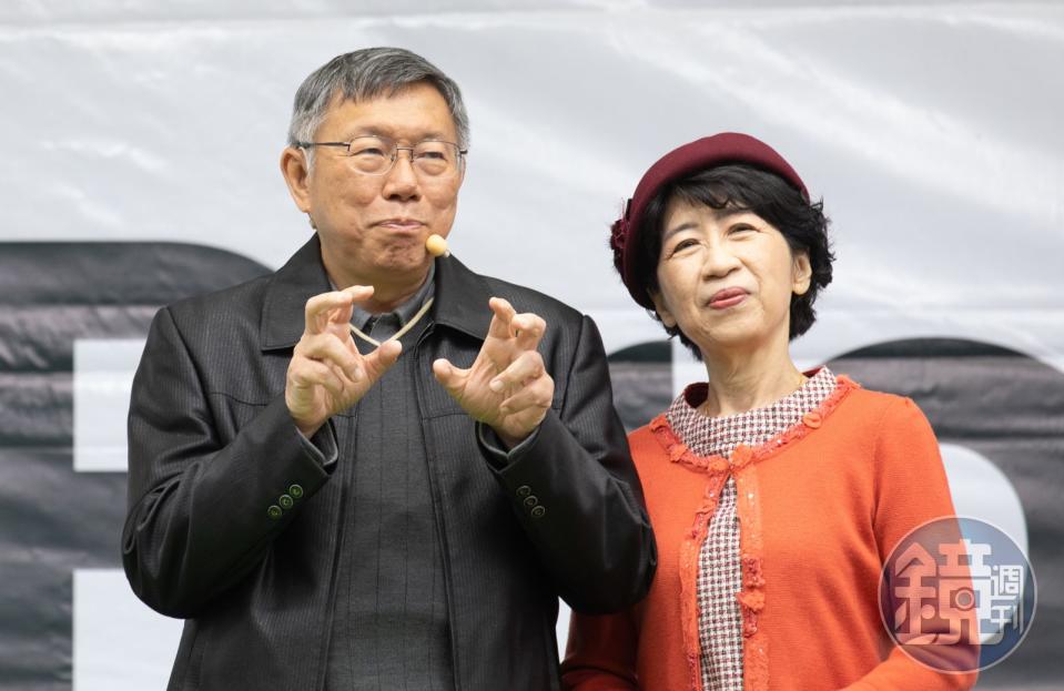 陳佩琪申請提前退休，柯文哲被問到她是否可能選台北市長或接民眾黨主席時直呼太可怕。（本刊資料照）
