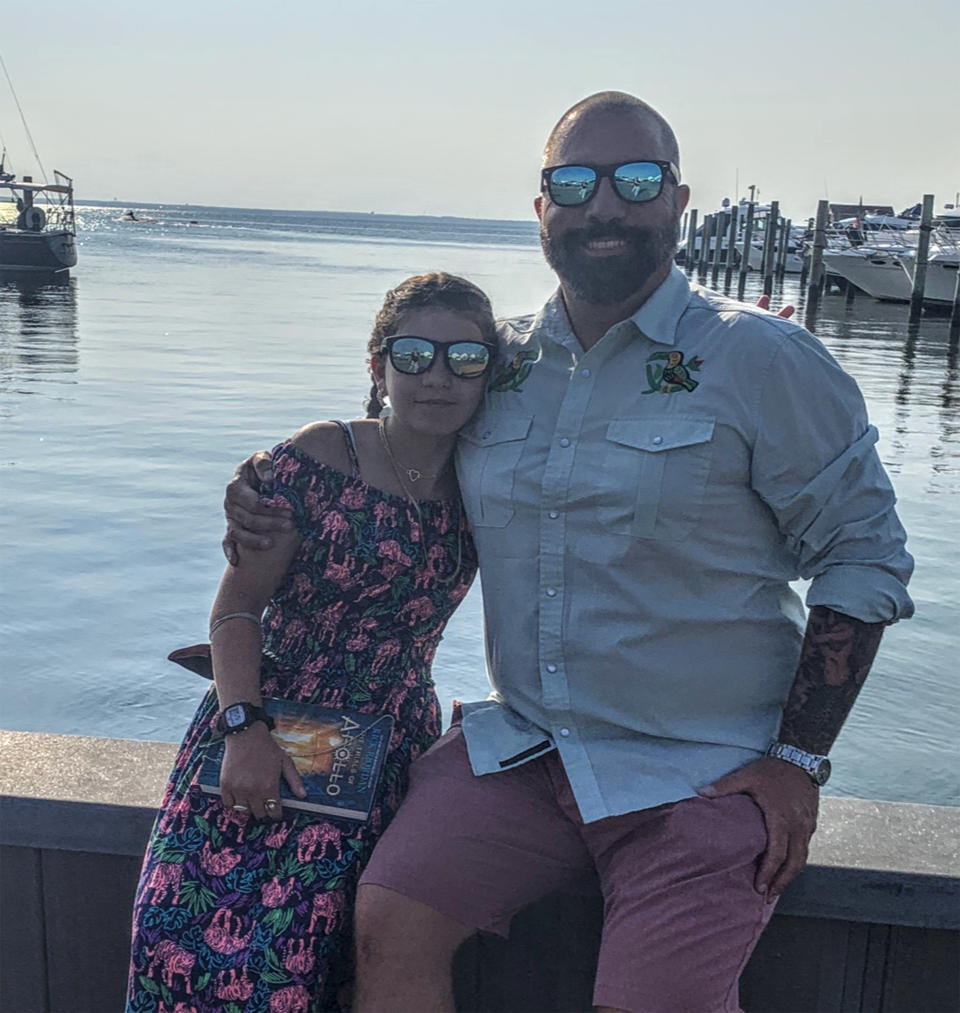 Peter Genuardi pictured with his daughter. (Courtesy Peter Genuardi)