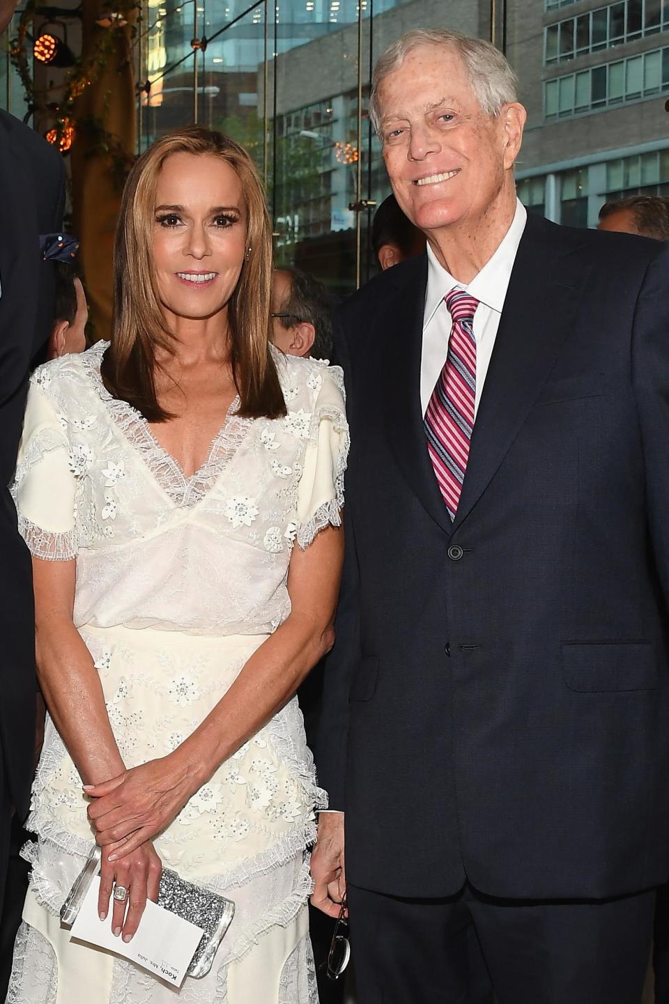 David and Julia Koch (Getty Images)