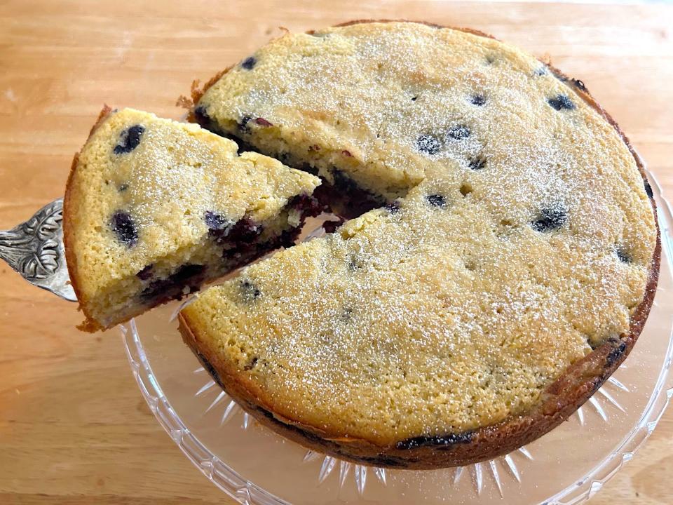 Ina Garten's Blueberry Ricotta Breakfast Cake