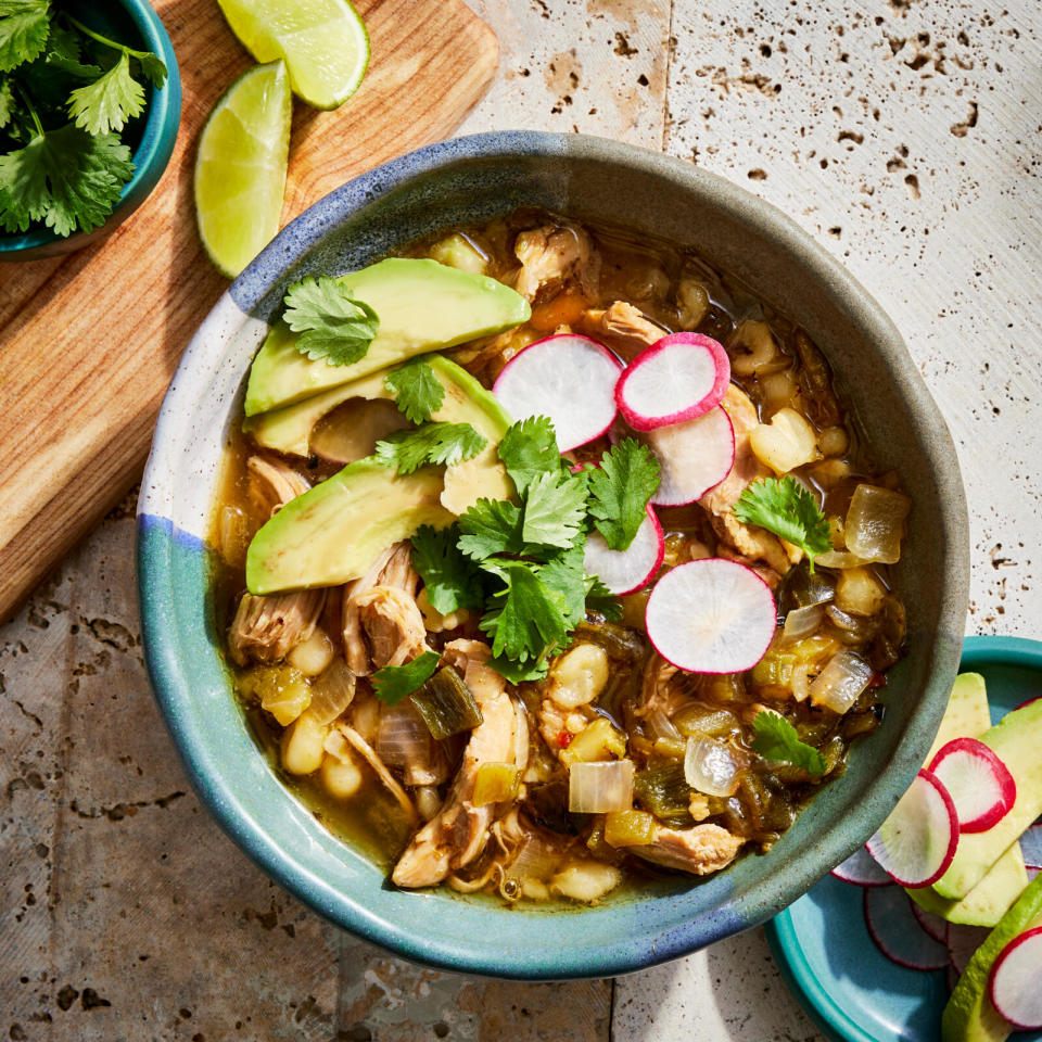 Green Chile Chicken Pozole