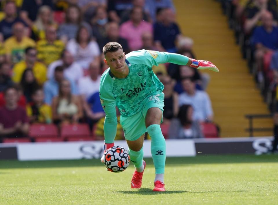 Daniel Bachmann remains upbeat despite Watford’s defeat to Manchester City (Jonathan Brady/PA) (PA Wire)