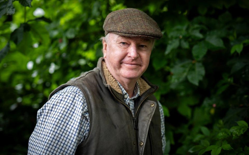 Former cricketer Andy Lloyd at his stud farm near Stratford-upon-Avon, Warwickshire. Andy played one test for England in 1984 and was hit on the head by a Malcolm Marshall bouncer. It reduced his eye sight and he never played again.