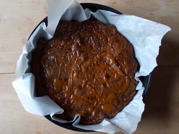 3-Ingredient Nutella Brownies