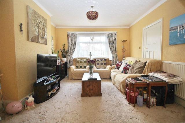 End-terrace 1930s house with 102ft back garden in popular Worthing ...