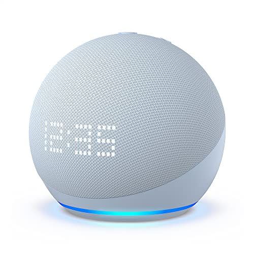 4) All-New Echo Dot with Clock