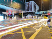 <p>Long exposure shot - "Flow of traffic" mode</p> 