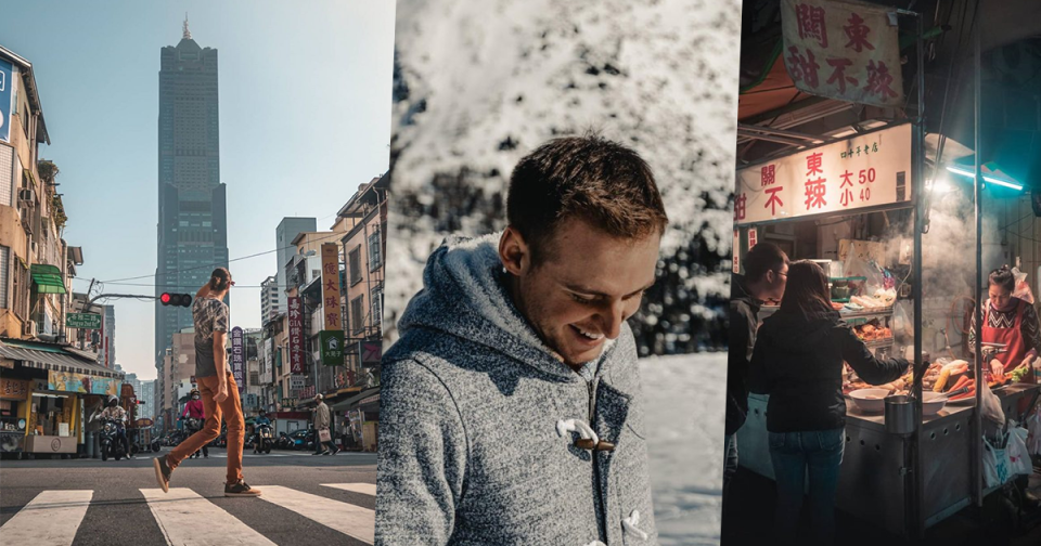 <p>This photo collage shows the work of Pierre BK, a 27-year-old travel blogger from France who recently visited Taiwan. (Courtesy of of Pierre BK)</p>
