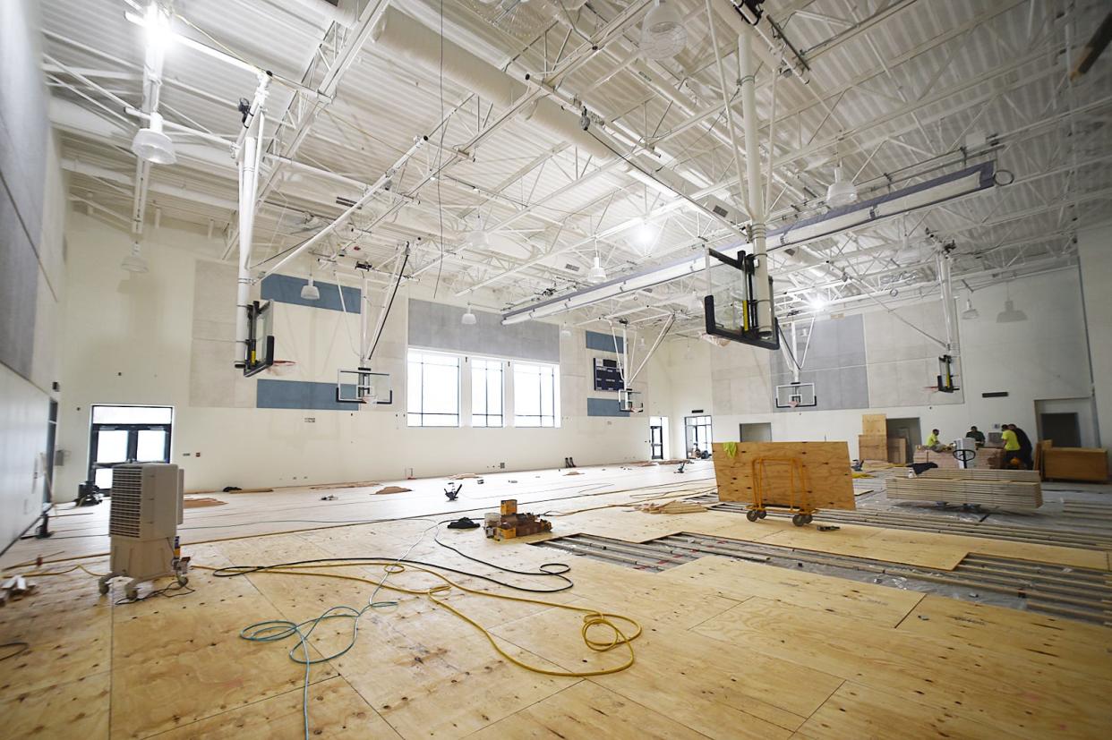 Tour of the interior of the new Somerset Middle School Friday April 12 2024.