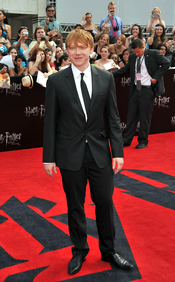 Harry Potter and the Deathly Hallows NY Premiere 2011 Rupert Grint