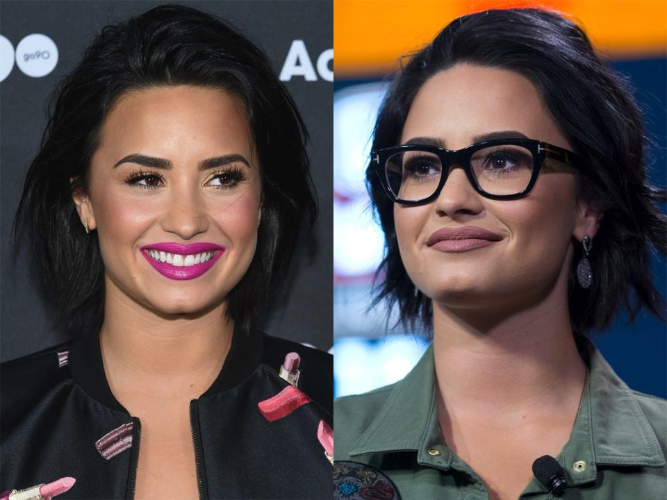 demi lovato glasses