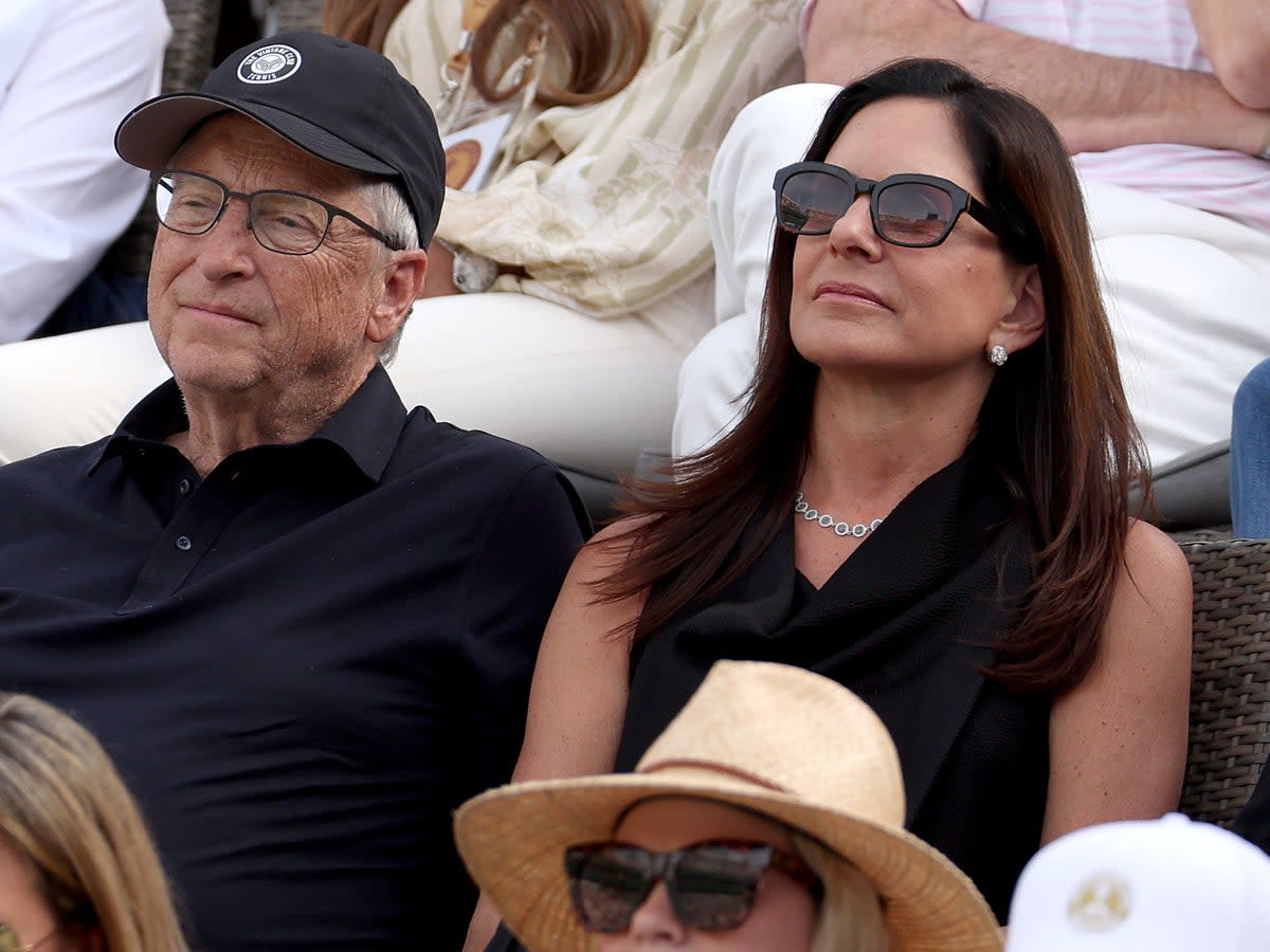 Bill Gates  and Paula Hurd (Getty Images)