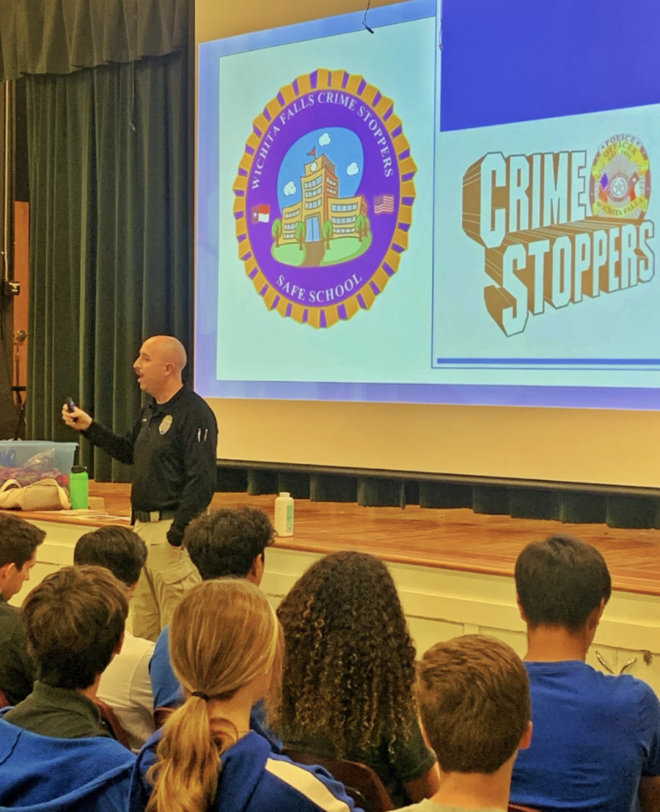 The Wichita Police Department has started giving awareness sessions on secondary schools (Wichita Falls PD)