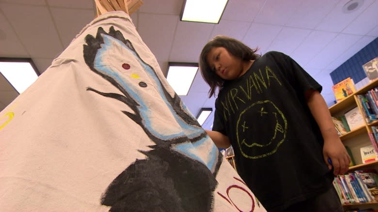 'I felt really proud': Elementary school's teepee project gives students a voice, connection to culture