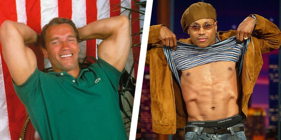 Times When Celebrities Flexed Their Muscles for the Camera