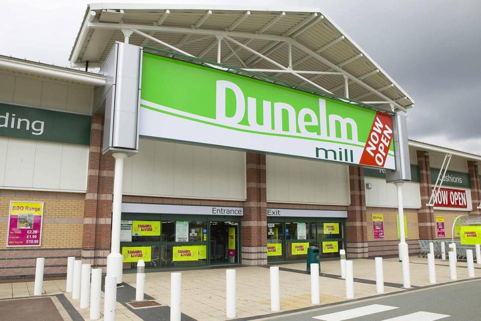 Homewares retailer Dunelm has shrugged off ‘more difficult’ trading conditions to notch up higher half-year profits (Mike Cook/PA) (PA Archive)