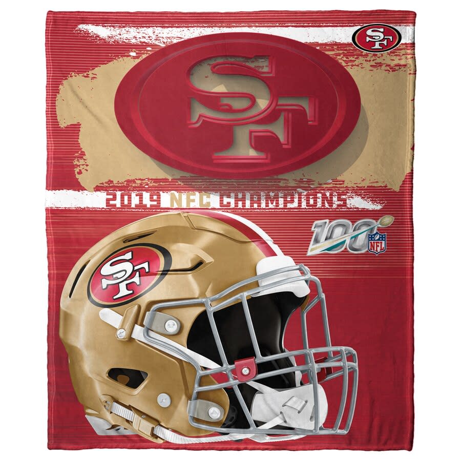 49ers 2019 NFC Champions Silk Touch Throw