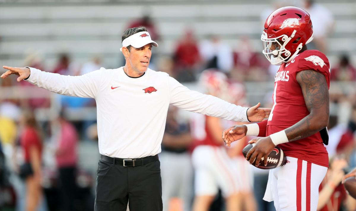 A good bye week for reeling Hogs, but a ‘Good-Bye’ week for Enos