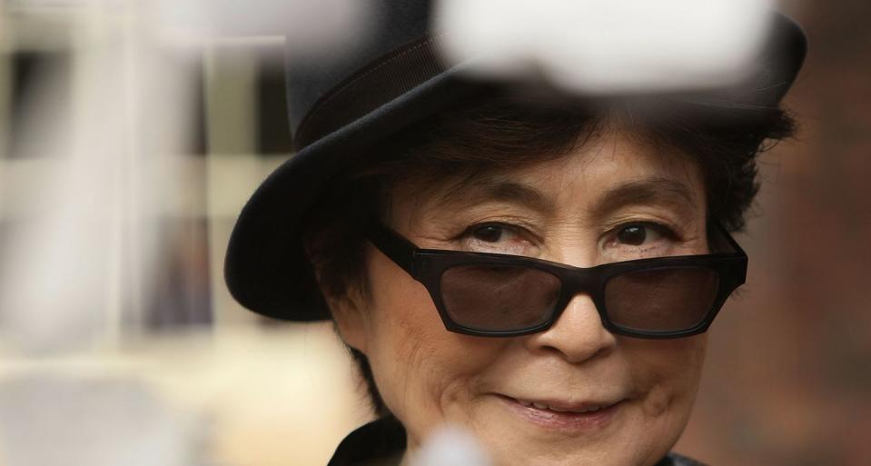 yoko ono appears at the bluecoat after a 40 year absence