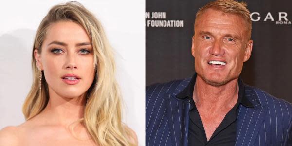 Dolph Lundgren defiende a Amber Heard, dice que es muy amable y humilde