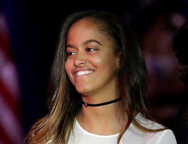 Malia Obama en 2017 - Joshua Lott - AFP