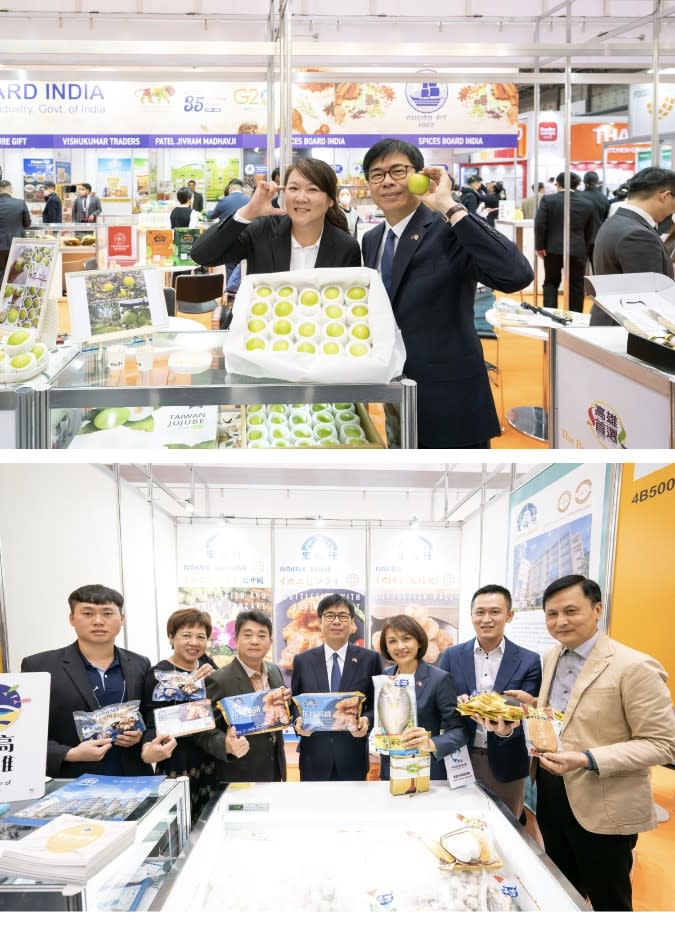 東京國際食品展開幕　陳其邁行銷農漁產年銷日本逾千貨櫃