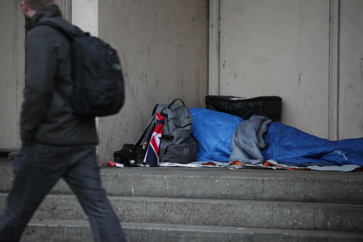 There have been 17,200 rough sleepers recorded in Newham alone (PA Archive)