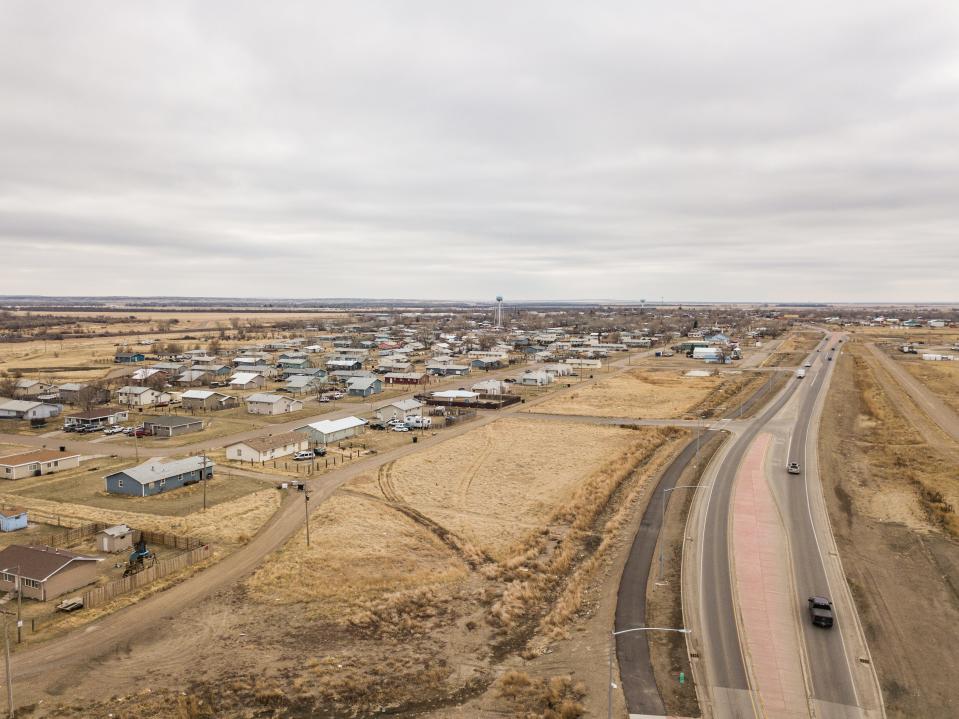 About 850 people live in Poplar, a rural community in northeast Montana. It has two grocery stores, one restaurant and its namesake river, where ice fishers brave below-zero wind chills in the winter.