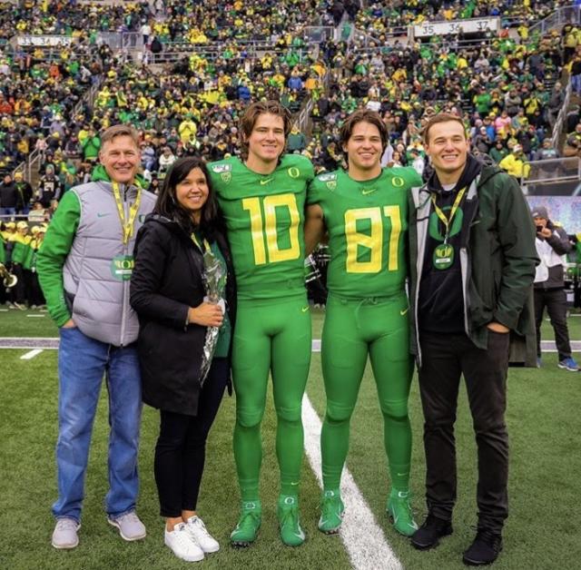 Justin Herbert's journey from Oregon to NFL has SoCal roots