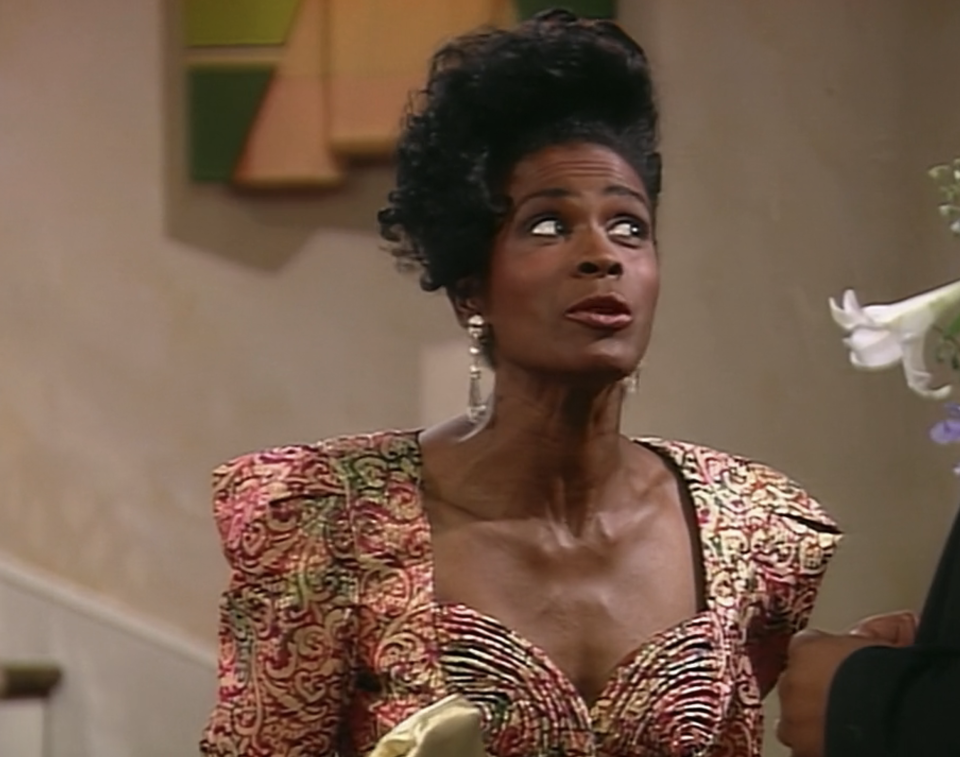 Closeup of Janet Hubert