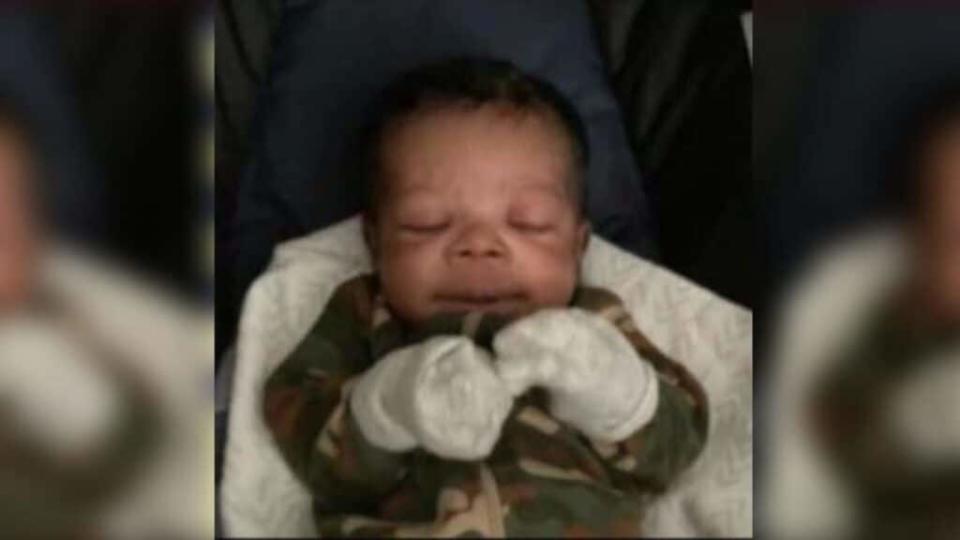 The mother of two-month-old Kyon Jones, who was reported missing in Washington D.C. on Friday, is a person of interest in his disappearance, authorities say. (Metropolitan Police Department)