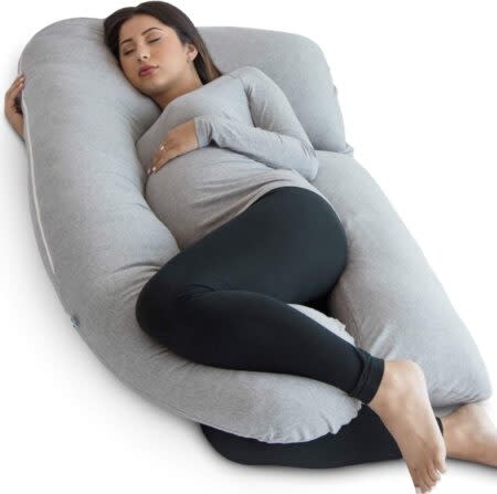 Frida Mom Adjustable Keep Cool Pregnancy Pillow