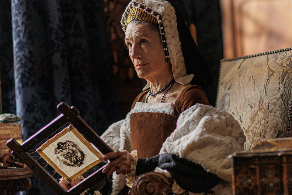 Harriet Walter as Lady Margaret Pole in The Mirror and the Light. (Nick Briggs/BBC/PBS)