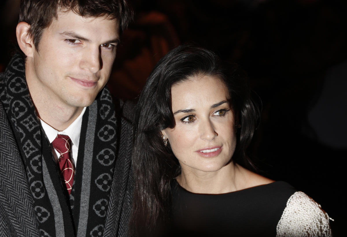 Demi Moore’s memoir claims long-rumored threesomes with Ashton Kutcher